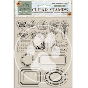 Stamperia Create Happiness Secret diary Stamps (WTK192)