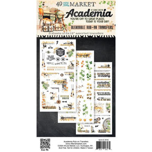 49 and Market Academia Collection Rub-Ons (AC-28164)