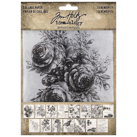 Tim Holtz Idea-ology Collage Paper Serendipity (TH94365)