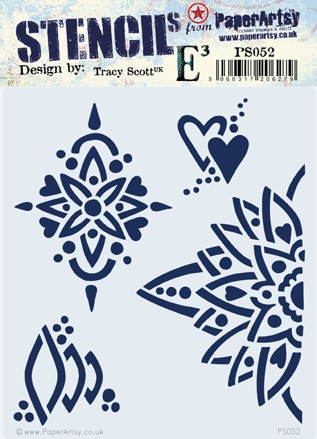 Paper Artsy Stencil designed by Tracy Scott (PS052)