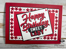 Load image into Gallery viewer, Karen Burniston Craft Die Set Happy Birthday (1030)
