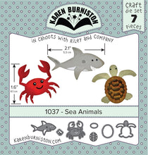 Load image into Gallery viewer, Karen Burniston Craft Die Set Sea Animals (1037)
