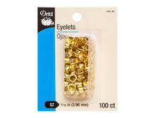 Load image into Gallery viewer, Dritz 5/32&quot; Eyelets Brass (104-35)
