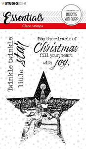 Studio Light Essentials Clear Stamps Christmas Star (BL-ES-STAMP112)