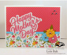 Load image into Gallery viewer, Karen Burniston Craft Die Set Happy Mother&#39;s Day (1163)
