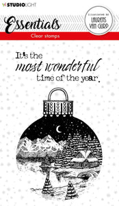 Studio Light Essentials Clear Stamps Christmas Ornament (BL-ES-STAMP116)