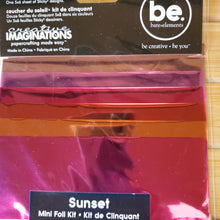 Load image into Gallery viewer, Creative Imaginations Sunset Foil Mini Kit (25148)
