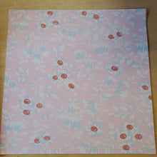 Load image into Gallery viewer, Jennie Bowlin Studio 12x12 Scrapbook Paper Bubblegum Feedsack
