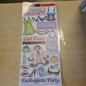 Creative Imaginations Stickers Bachelorette (18050s)