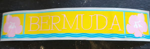 SRM 6" Destination Titles Sticker Bermuda