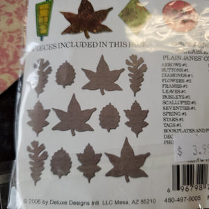 Plain Jane's Chipboard Leaves #1