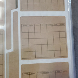 Calendar Cards & Tabs (41783)