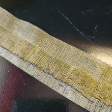 Load image into Gallery viewer, May Arts Ribbons 1.5&quot; Random Stitched Ribbon Golden Olive (PR03)
