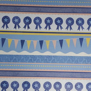 Karen Foster Designs 12x12 Scrapbook Paper State Fair Stripes (64162)