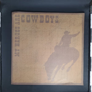 Creative Imaginations 12x12 Scrapbook Paper My Heroes Are Cowboys (16167)