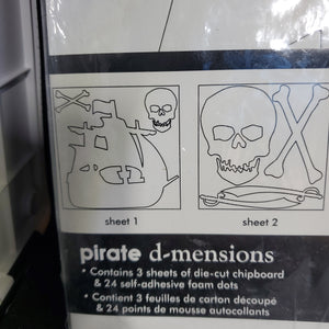 Creative Imaginations Bare Elements Pirate D-Mensions