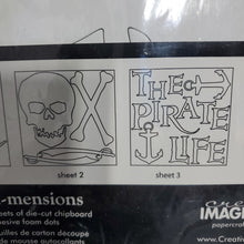 Load image into Gallery viewer, Creative Imaginations Bare Elements Pirate D-Mensions
