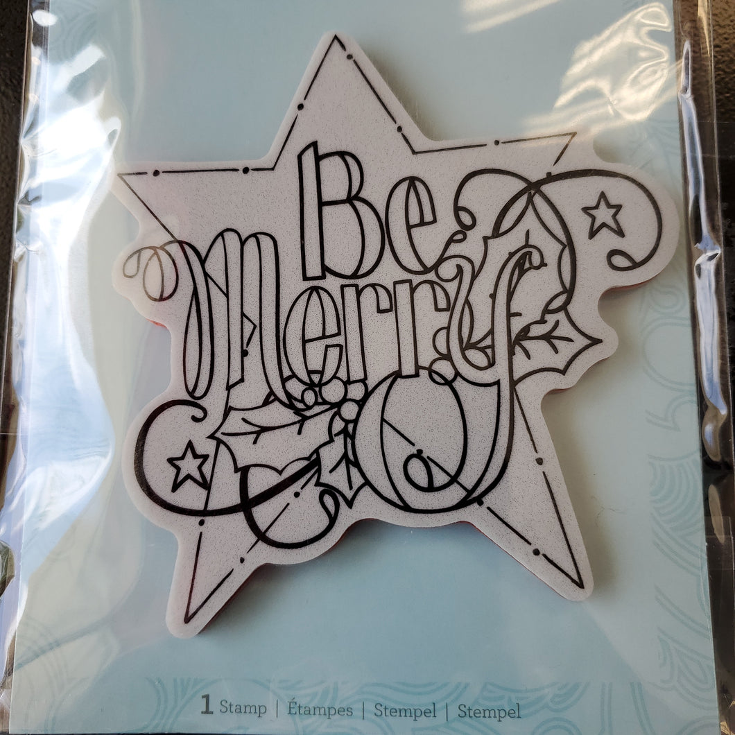 Spellbinders Paper Arts Stamp Set Be Merry (SBS-059)