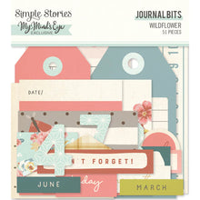 Load image into Gallery viewer, Simple Stories Wildflower Collection Journal Bits (19518)
