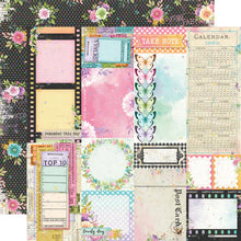 Load image into Gallery viewer, Simple Stories Simple Vintage Life In Bloom 12x12 Scrapbook Paper Journal Elements (19711)
