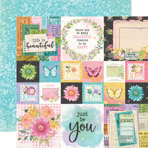 Simple Stories Simple Vintage Life In Bloom 12x12 Collection Kit (19700)