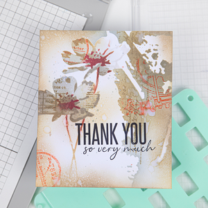 Sizzix Clear Stamp Set Sunnyside Sentiments #1 (665403)