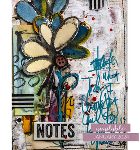 Art Journaling Magazine Jan/Feb/March 2024 (AJ16issue1)