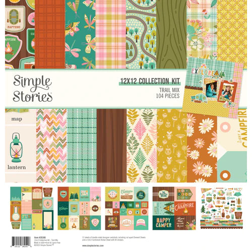 Simple Stories Trail Mix Collection 12x12 Collection Kit (20300)