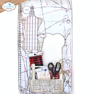 Elizabeth Craft Designs Die Set Planner Essentials The Mannequins  (2031)