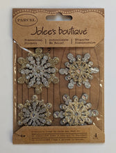 Load image into Gallery viewer, Jolee&#39;s Boutique Dimension Stickers Glass Glitter Snowflakes (50-20379)
