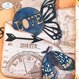 Elizabeth Craft Designs Art Journal Specials Back in Time Collection Back in Time Die (2038)