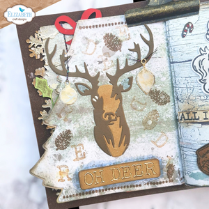 Elizabeth Craft Designs December to Remember Collection Die Set Oh Deer! (2051)