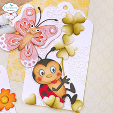 Load image into Gallery viewer, Elizabeth Craft Designs Bugs &amp; Butterflies Collection Lady Bug Die Set (2059)
