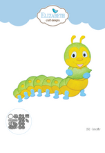 Load image into Gallery viewer, Elizabeth Craft Designs Bugs &amp; Butterflies Collection Caterpillar Die Set (2062)
