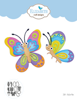 Load image into Gallery viewer, Elizabeth Craft Designs Bugs &amp; Butterflies Collection Butterflies Die Set (2064)
