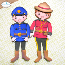 Load image into Gallery viewer, Elizabeth Craft Designs Great Outdoors Collection Peter the Mountie (2095)
