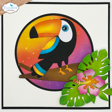 Load image into Gallery viewer, Elizabeth Craft Designs Jungle Party Collection Die Set Teddy the Toucan (2126)
