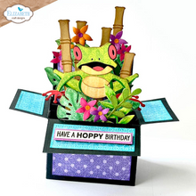 Load image into Gallery viewer, Elizabeth Craft Designs Jungle Party Collection Die Set Box Folding Card (2132)
