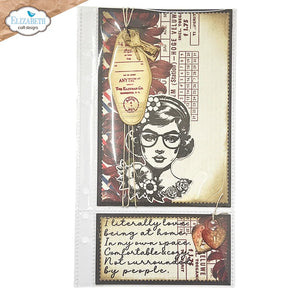 Elizabeth Craft Designs Favorite Humans Collection Pocket Page Fillers 1 Full Size (2145)