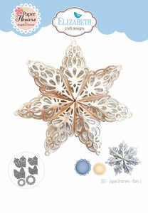 Elizabeth Craft Designs A Joyous Christmas Collection Joyous Ornament Stars 1 Die Set (2157)