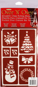 Armour Products Over 'n' Over Stencil Christmas