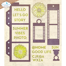 Load image into Gallery viewer, Elizabeth Craft Designs La Dolce Vita Collection Frame Page with Gerbera&#39;s Die Set (2171)
