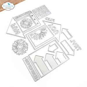 Elizabeth Craft Designs La Dolce Vita Collection Arrows Die Set (2172)