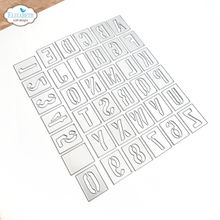 Load image into Gallery viewer, Elizabeth Craft Designs La Dolce Vita Collection Stencil Alphabet Die Set (2173)
