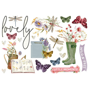 Simple Stories Simple Vintage Meadow Flowers Page Pieces (22634)