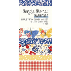 Simple Stories Simple Vintage Linen Market Washi Tape (22734)