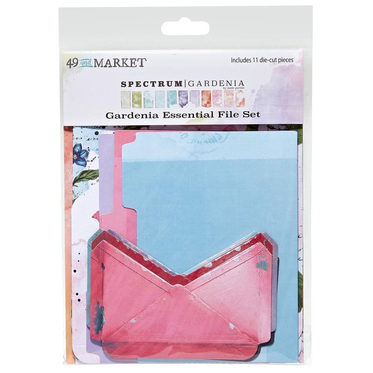 49 and Market Spectrum Gardenia Collection Essential File Set (SG-23602)