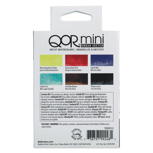 QOR Mini Urban Sketch Artist Watercolors (7000025-0)