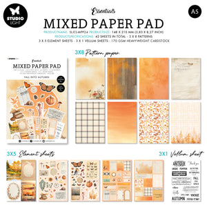 Studio Light Essentials Mixed Paper Pad Fall Into Autumn