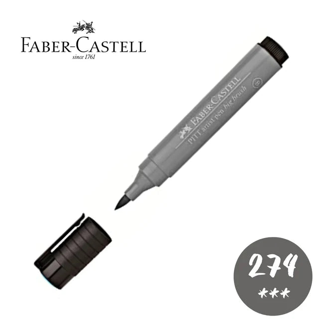 Faber-Castell PITT Artist Pen Big Brush Warm Grey V (274)